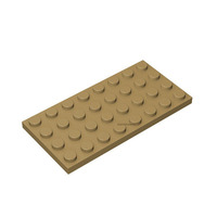 Plaque plate 6x8 classique pour blocs de construction emboîtables, pièces détachées MOC personnalisées, en plastique ABS de qualité supérieure, pour jeu de construction éducatif et créatif