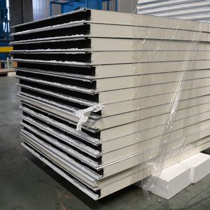 Cách điện <span class=keywords><strong>Polyurethane</strong></span> PU Sandwich Panel tường bên ngoài cho phòng lạnh kho - Product Image 6