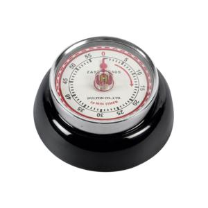 Zassenhaus Kitchen <b>Timer</b> 55 Min Retro Style Black Base - Product Image 1