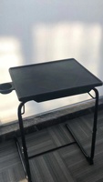 Table pliante à 3 angles Table d'étude pour étudiants pour écrire des devoirs et pour tablette PC