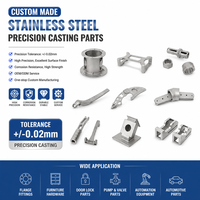Composants de boîtier de protection en acier inoxydable 304 316 moulés par investissement JBD sur mesure, avec passivation par piquage pour les usines de dessalement