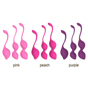 <span class=keywords><strong>Palline</strong></span> Vaginali in Silicone Sicuro, Set da 3, <span class=keywords><strong>Palline</strong></span> <span class=keywords><strong>di</strong></span> Benoit, Esercitatore <span class=keywords><strong>Kegel</strong></span>, Lubrificante, <span class=keywords><strong>Palline</strong></span> <span class=keywords><strong>Kegel</strong></span> Organiche - Product Image 2