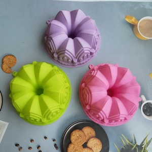Castle Cake <b>Mold</b> Silicone Baking <b>Mold</b> Food Grade DIY Cake <b>Mold</b> For Home Use - Product Image 2