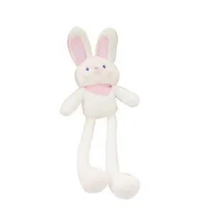 yanxiannv custom anime bunny custom plush long ear rabbit stuffed toy White rabbit key chain schoolbag pendant