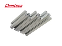 Extrusion d'aluminium à fente en T 4040/profilé en aluminium