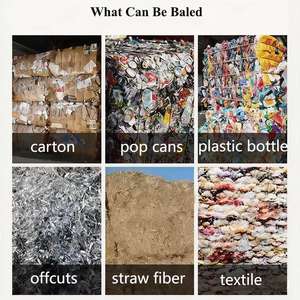 آلة ضغط وتغليف عمودية للألياف القطنية وجوز الهند والزجاجات البلاستيكية وخردة الألومنيوم للبيع في الصين - Product Image 2