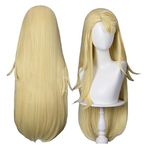 Perruque synthétique longue et droite blonde résistante à la chaleur pour femme, style Anime Party Delicious in Dungeon Cos Marcille <span class=keywords><strong>Donato</strong></span> FCGD-040 - Product Image 6