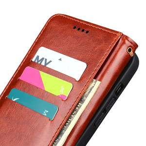 Funda de cuero con tapa para Xiaomi Poco C50 C51 C55 <span class=keywords><strong>Redmi</strong></span> 9A 9C 10 11A 12C Note 11 12 <span class=keywords><strong>10C</strong></span> 10A A2 Plus A3 bolsas de teléfono - Product Image 3