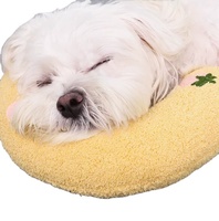 Nouveau jouet en forme d'oreiller pour animaux de compagnie, doux, accessoire de sommeil estival, jouet durable pour mâcher et divertir, adapté aux chats et aux chiens