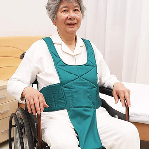 Ceinture de sécurité pour fauteuil roulant, verte, pour chaise d'hôpital, protection contre les chutes des patients - Product Image 1