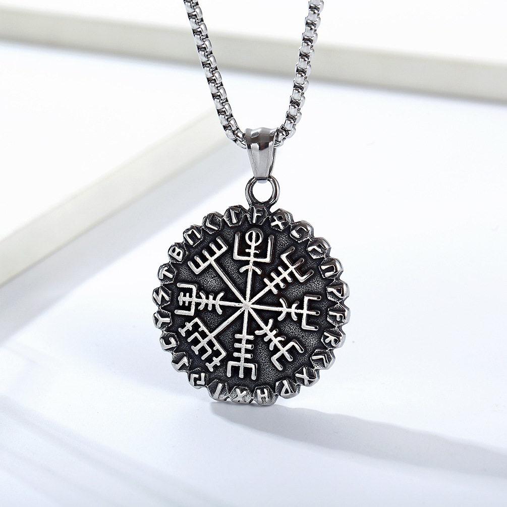 Pendentif simple noir
