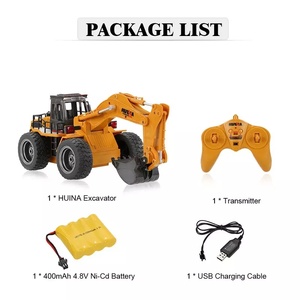 2022 Huina 1530 1:18 2.4G 6CH Máy Xúc Điều Khiển Từ Xa Xe Tải Kỹ Thuật Điều Khiển Từ Xa Máy Xúc Lật Máy Kéo Máy Đào Đồ Chơi Cho Trẻ Em - Product Image 6