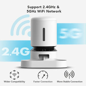 Intelligenter Haustierfütterer 5L Große Kapazität Aufladbar Ferngesteuerte Mahlzeitenplanung Via App Anti-Verstopfungs-Design Katzen & Hunde Sicher Umweltfreundlich - Product Image 5