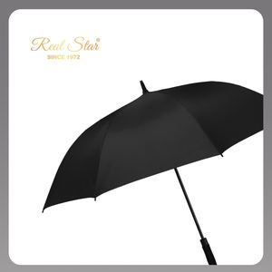 <span class=keywords><strong>RST</strong></span> tamaño grande 27 pulgadas 8 costillas negro fibra de vidrio a prueba de viento <span class=keywords><strong>Golf</strong></span> barato logotipo paraguas para hombre - Product Image 4