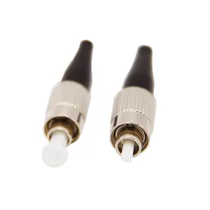 FC-FC 1 core mode tunggal 2.0mm/3.0mm 3m kabel patch serat PVC serat tunggal