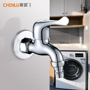 Grifo de Lavabo Chenlu de Latón con una Sola Manija, Conector de Tubería de 20 mm, Grifo Exterior de Montaje en Cubierta - Product Image 5