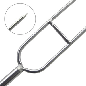 Ensemble d'outils de barbecue en métal avec manche en bois, accessoires de grill et brochettes à <span class=keywords><strong>kebab</strong></span> turques, charbon de bambou et mailles de type carbone - Product Image 5
