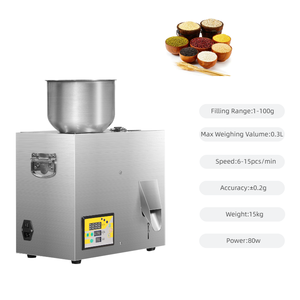 Dọc nhỏ hạt gói hạt ngũ cốc hạt nhỏ 100g 600G Phụ hạt trọng lượng và điền máy - Product Image 2