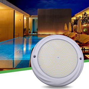 AC/DC 12-24V Par56 Reemplazo de luz de piscina ABS LED RGB Control remoto IP68 Lámpara de piscina con 24W Carrier PC Body - Product Image 1