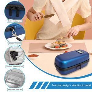 Bolsa de Insulina para Diabetes, Portátil, Aislada, de EVA, con Paquete de Hielo, Resistente al Agua, Duradera, para un Transporte Conveniente, Estuche de Viaje, Caja Refrigeradora - Product Image 3