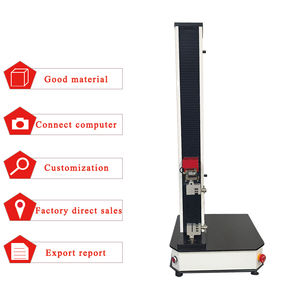 Macchina per prove di trazione con spazio di trazione massimo di 800 mm, precisione della trave trasversale di 0,005 mm, supporto per computer - Product Image 5