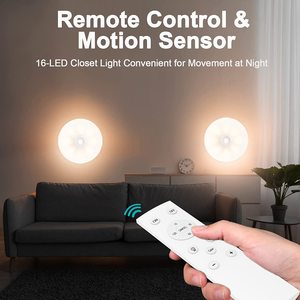 Đèn Dưới Tủ Điều Khiển Từ Xa Đèn Led Tủ Quần Áo Cảm Biến Chuyển Động Dưới Tủ Sạc Usb Không Dây - Product Image 6