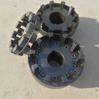 Accouplement souple à disque N-EUPEX Type A B H A80-B110-H125~H250 en fonte OEM pour pompe, ventilateur, réducteur