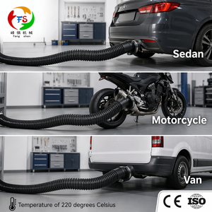 Tuyau en caoutchouc CE ISO 9001 200C Taille complète 76mm 10m pour garage atelier 1YW OEM personnalisé - Product Image 4