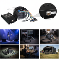 Câble audio numérique optique à faible bruit avec connecteurs XLR mâle-femelle, résolution 4K/1080P