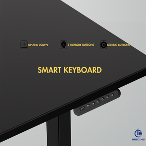 NBHY Factory Price Modern Metal L-Shaped Standing <b>Desk</b> <b>Adjustable</b> <b>Height</b> Ergonomic Electric Single Motor Stand Up <b>Desk</b> - Product Image 2