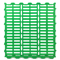 Plancher en plastique épaissi à lattes pour moutons, tapis de couchage en plastique pour chèvres, panneau durable antidérapant pour la circulation des excréments, équipement d'élevage.