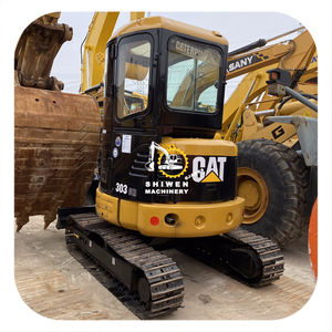 CAT303CR ขนาดเล็กประหยัดตีนตะขาบรถขุดประสิทธิภาพสูงเครื่องยนต์หลักปั๊มมอเตอร์1ปีแบริ่งสภาพการทำงานที่ดี - Product Image 1