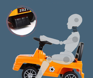 Nouvelle voiture à pousser pour enfants de 1 à 3 ans, garçons et filles, avec musique et fonctions multifonctionnelles - Product Image 6