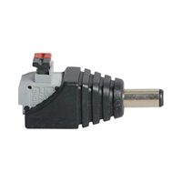 Connecteur rapide DC mâle-femelle 5,5 mm 2,1 mm neuf avec verrouillage par poussée pour bande lumineuse, caméra CCTV, alimentation électrique, bornier à ressort