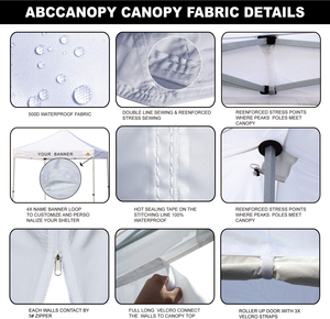 Chất lượng cao Nặng 10x20 khung nhôm Tán lều không thấm nước và uvprotected cho quảng cáo ngoài trời - Product Image 4