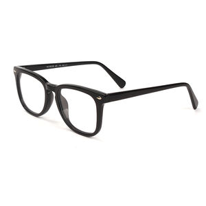 Monturas de anteojos recetados ovalados con estilo único, gafas de acetato para miopía con Forma de cara de diamante que combinan - Product Image 3