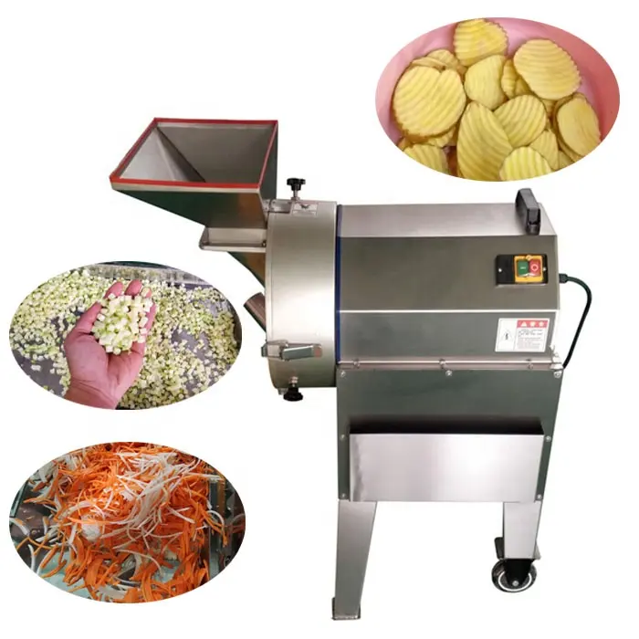 110v 220v usine bas prix coupe-légumes automatique déchiqueteuse de carottes machine de découpe d'oignons trancheuse de chou machine à couper les pommes de terre