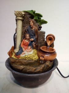 Venta al por mayor de la Virgen María de la fuente de agua Holly <span class=keywords><strong>familia</strong></span> Natividad cascada - Product Image 5