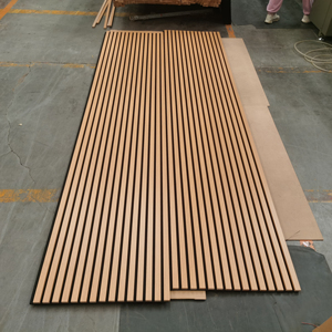High Quality 4*8ft Acoustic Wood Panel Acoustic Panel Wood Acoustic Wood <strong>Wall</strong> Panel - Product Image 5
