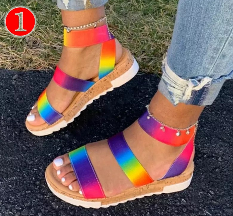 Amazon.com: Xudanell Sandalias de plataforma para mujer, con cuña baja,  estilo casual, de verano, con puntera abierta, sin cordones, sandalias  atractivas, lindas para mujer : Ropa, Zapatos y Joyería