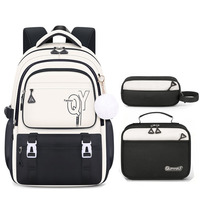 Nouveau Sac à Dos Scolaire Oxford Mignon pour Enfants, Respirant, Imperméable, Antibactérien, Décontracté, avec Harnais à Coussin d'Air