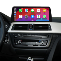Layar Android 12.8 inci untuk 3 seri CarPlay, layar sentuh F30 F31 F34 F32 F33 F36 NBT kepala Unit peningkatan navigasi Multimedia