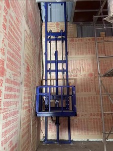 Instalasi Mudah Lift Kargo Hidrolik 1000kg CE 1 Ton Elevator Barang Elektrik Penggunaan Dalam & Luar Ruangan - Product Image 5