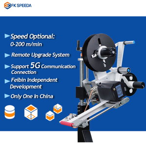 Etiquetadora lateral da linha da etiquetadora da linha da montagem para cartões e transportador da caixa etiqueta - Product Image 5