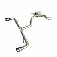 Tuyau d'échappement haute performance pour Volkswagen Golf R MK7 2.0T 2011-2017, échappement Valvetronic en acier inoxydable 304, son dynamique à commutation