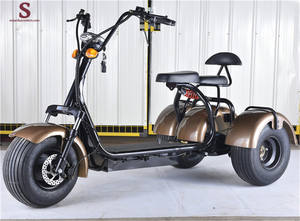 <span class=keywords><strong>Scooter</strong></span> de mobilité électrique avec 2000W 60V Ce 3 roues gros pneu batterie au lithium amovible simulateur de golf <span class=keywords><strong>scooter</strong></span> populaire à deux roues - Product Image 3