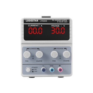 LODESTAR เครื่องปรับแรงดันไฟฟ้าแบบปรับได้ เฟสเดียว แหล่งจ่ายไฟสำหรับห้องปฏิบัติการ จอแสดงผลดิจิตอลสูง LP532DE 32V5A เกรดอุตสาหกรรม - Product Image 1