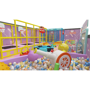 Toboggan pivotant 6 en 1 semblant <span class=keywords><strong>de</strong></span> jouer jouets d'intérieur aire <span class=keywords><strong>de</strong></span> jeux <span class=keywords><strong>salle</strong></span> <span class=keywords><strong>de</strong></span> <span class=keywords><strong>sport</strong></span> en plastique avec toboggan et fosse à balles - Product Image 3