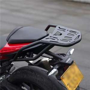 Heavy Duty <span class=keywords><strong>para</strong></span> Honda CBR400R y CBR500R, estante trasero <span class=keywords><strong>para</strong></span> motocicleta, tipo Sissy Bar <span class=keywords><strong>con</strong></span> <span class=keywords><strong>respaldo</strong></span> de maletero embalado en bolsa - Product Image 3