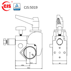 Kualitas luar biasa tugas berat 15kg penjepit panggung pengencang - Product Image 3